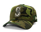 Kappe New Era - MLB Ripstop Camo 59FORTY - Seattle Mariners - Woodland Camo