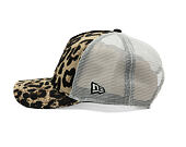 Damen Kappe New Era - MLB Summer Leopard 9FORTY M-CROWN A-Frame Trucker - NY Yankees - Brown