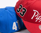 Kappe Mitchell & Ness - Player Script Hwc - NBA - Chicago Bulls - Scottie Pippen - Red