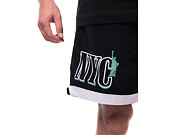 Shorts Mitchell & Ness - In The City 7In Nylon Shorts - NBA - New York Knicks -Black