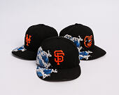 Kappe New Era - MLB "Tidal Wave" 59FIFTY - San Francisco Giants - Black