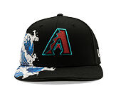 Kappe New Era - MLB "Tidal Wave" 59FIFTY - Arizona Diamondbacks - Black