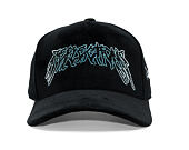 Kappe Reflection Luxury New Angel Cap - Black Baby Blue Script