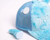 Kappe Reflection Luxury Horny Cap - Baby Blue Horns