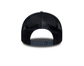 Kappe New Era - F1 Pattern Denim 9FORTY A-Frame Trucker - RED BULL F1 - Navy Blue