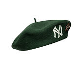 Baskenmütze New Era - MLB IMAGE DROP Retro Pin Beret - NY Yankees - Green