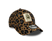 Damen Kappe New Era - F1 Leopard 9FORTY - Visa Cash App RB - Brown