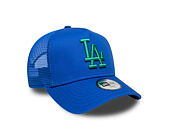 Kinder Kappe New Era - MLB Essential 9FORTY A-Frame Trucker - LA Dodgers - Blue / Green
