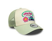 Kinder Kappe New Era - Branded Outdoor 9FORTY A-Frame Trucker - Cream / Soft Grass