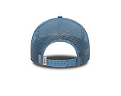Kinder Kappe New Era - Branded Oval Patch 9FORTY A-Frame Trucker - Blue / White
