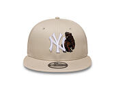 Kappe New Era - MLB Outdoor Icon 9FIFTY - NY Yankees - Stone