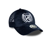 Damen Kappe New Era - Branded Velour 9FORTY M-CROWN A-Frame Trucker - Navy
