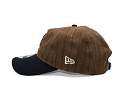 Kappe New Era × Three Looms - Chestnut Pinstripe 9TWENTY A-Frame - Detroit Tigers
