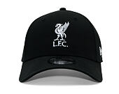 Kappe New Era - Liverpool FC - 9FORTY Core Cap - Black / White