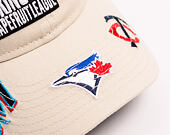 Kappe New Era - MLB Grapefruit League Scatter 9TWENTY - Grapefruit League Logo - Stone