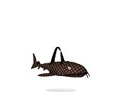 Tasche Sprayground - Sharks In Paris Wtf Bubble Brown Check Shark Duffle