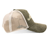 Kappe Ed Hardy - Embroidery Applique Cord 5 Panel Trucker Cap - Sage