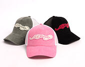 Kappe Ed Hardy - Embroidery Applique Cord 5 Panel Trucker Cap - Hot Pink