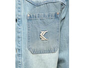 Hemd Karl Kani - Og K Western Denim Overshirt - Blue