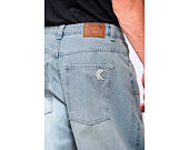 Jeans Karl Kani - Og K Washed Western Relaxed Baggy Jeans - Blau