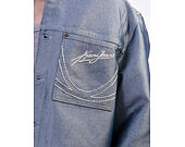 Jeansjacke Karl Kani - Kani Jeans Cropped Silver Denim Jacket