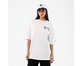 T-Shirt New Era - Branded PIzza Time Graphic Oversized Tee - White