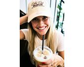 Damen Kappe New Era - Branded Cafe Slogan 9TWENTY - Cream / Deep Auburn