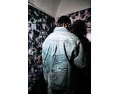 Hemd Ed Hardy - Mens Eagle And Stars Relaxed Denim Shirt - Bleach