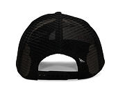 Kappe Ed Hardy - Unisex Crawling Dragon 5 Panel Trucker Cap - Black