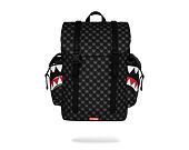 Other - Ručně Sprayground - Sharks In Paris Wtf Bubbly Black Check Monte Carlo
