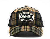 Kappe Von Dutch - Baseball - Checkered Patch - Brown
