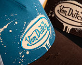 Kappe Von Dutch - Baseball - Print & Embroidery - Light Blue / Brown