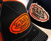 Kappe Von Dutch - Baseball - Vintage Distressed - Orange / Navy