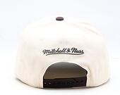 Kappe Mitchell & Ness - NBA Brown And Cream Pro Snapback Hwc - Toronto Raptors - Cream