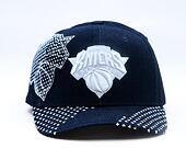 Kappe Mitchell & Ness - NBA Run Stitch Pro Snapback - New York Knicks - Blue