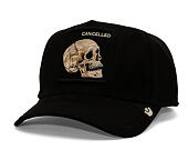 Kappe Goorin - Suede Cancelled Skull Trucker - Black