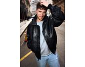 Jacke Karl Kani - Signature PU Leather Bomber Jacket - Black