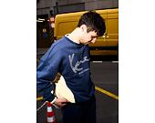Pullover Karl Kani - Signature BRK Insert Oversized Crew - Blue