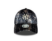 Damen Kappe New Era - MLB Snake Print 9FORTY - NY Yankees - Black / Blush Pink