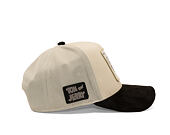 Kappe Capslab - Tom & Jerry Trucker - Tom Line Art Suede Visor - Off White / Black