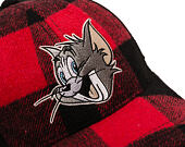 Kappe Capslab - Tom & Jerry Trucker - Tom Grin Buffalo Check - Red / Black