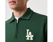 Pullover New Era - MLB Quarter Zip - LA Dodgers - Cilantro Green