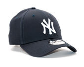 Kappe New Era 9FORTY MLB League Basic - NY Yankees - Navy / White