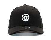 Kappe State of WOW ALPHABET - Zavináč Baseball Cap Crown 2 Black/White Strapback