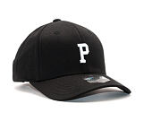 Kappe State of WOW ALPHABET - Papa Baseball Cap Crown 2 Black/White Strapback