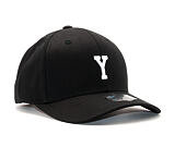 Kappe State of WOW ALPHABET - Yankee Baseball Cap Crown 2 Black/White Strapback