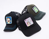 Kappe Capslab - Trucker Rick und Morty - Schwarz / Lila