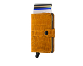 Geldbörse Secrid Miniwallet Cleo Ochre/Brown