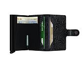 Geldbörse Secrid Miniwallet Ornament Black