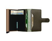 Geldbörse Secrid Miniwallet Saffiano Olive